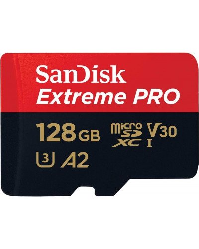 SanDisk 128GB Extreme Pro V30 Micro SD Card (SDXC) UHS-I-200MB/s SanDisk 128GB Extreme Pro V30 Micro SD Card (SDXC) UHS-I-200MB/s
