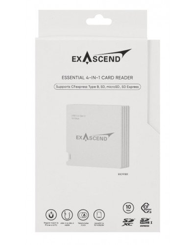 Exascend Essential 4-in-1 – Multi-Slot Card Reader