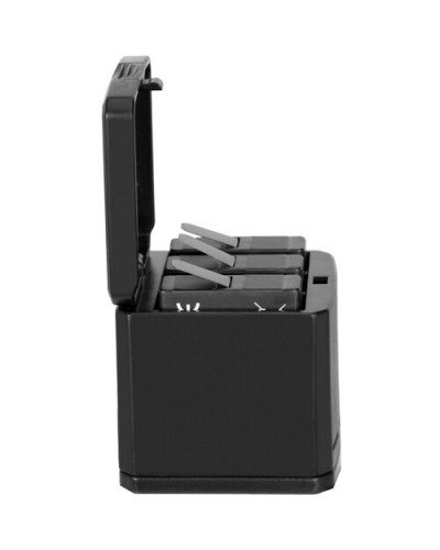 TELESIN 3 Slots LED Storage Charger Box for GoPro HERO 8/7/6/5 TELESIN 3 Slots LED Storage Charger Box for GoPro HERO 8/7/6/5