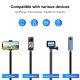 PULUZ Rotary Handle Desktop Tripod Stand 110cm Selfie Stick Monopod for Action Camera/Mobile/Insta360 X3/X4