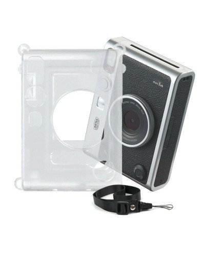 FUJIFILM Instax Mini EVO Case Crystal PVC Instant Camera Hard Carrying Cover