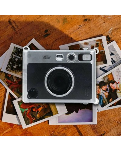 FUJIFILM Instax Mini EVO Case Crystal PVC Instant Camera Hard Carrying Cover