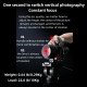 JRLLAI JL-95 Universal Camera Quick-Mount Switch for Horizontal/Vertical Shooting Magic Ring