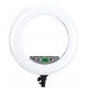 NiceFoto LR-480AII 50W 18″3200-6500K Dimmable Diva LED Ring Light with Stand