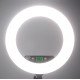 NiceFoto LR-480AII 50W 18″3200-6500K Dimmable Diva LED Ring Light with Stand