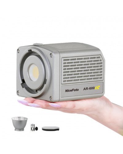 NiceFoto AR-600C RGB Mini Portable LED Video Light Photography Fill Light