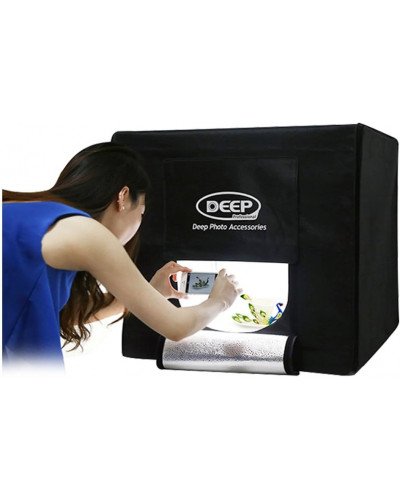 DEEP LED Studio-in-a-Box 60x60cm Bi-Color 3200K-5600K DEEP LED Studio-in-a-Box 60x60cm Bi-Color 3200K-5600K