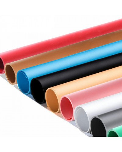 Fotolux 100x200cm 9 Color PVC Background Sheet for Products Photography