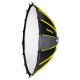 NiceFoto Quick Set Up Wide Angle Radome Softbox (with grid) 150cm