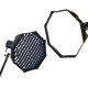 NiceFoto AR-600A Bi-Color Mini Portable LED Video Light With mini-40cm Softbox/Stand