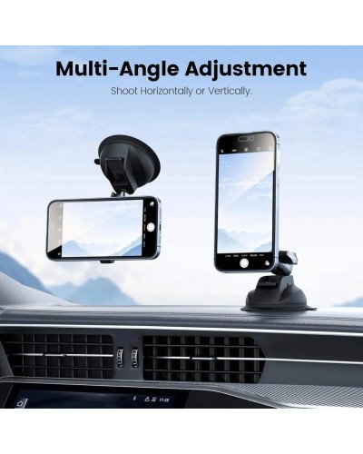 TELESIN Suction Cup Magnetic Phone Mount Holder Smartphone Magsafe