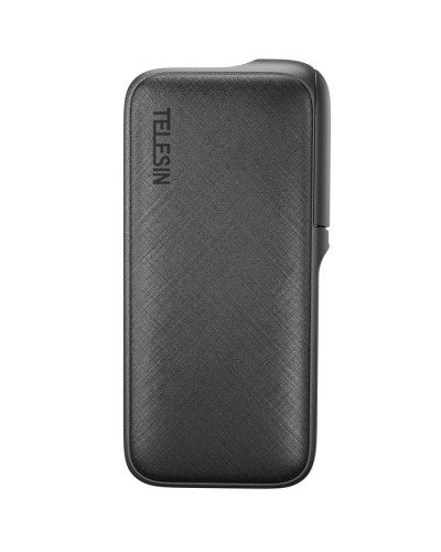 TELESIN Power Bank Storage Charging Case for GoPro Battery for GoPro Hero 12/11/10/9/8/7/6/5