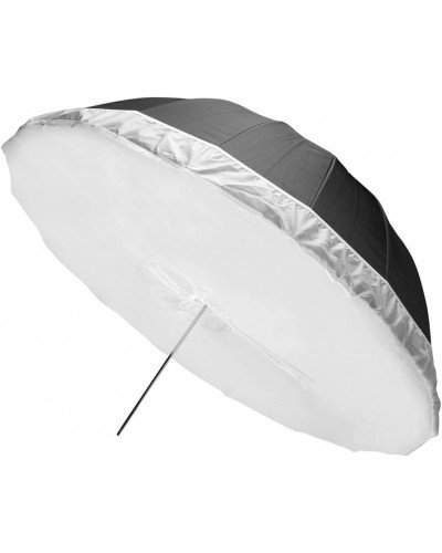 NiceFoto DEEP Transparent Umbrella Black/White BW-Ø51″(130cm)
