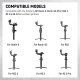 NEEWER GA006 Dual Handgrip for DJI RS4 RS4 Pro RS3 RS3 Pro RS2 RSC2 Ronin S SC Gimbal NEEWER GA006 Dual Handgrip for DJI RS4 RS4 Pro RS3 RS3 Pro RS2 RSC2 Ronin S SC Gimbal