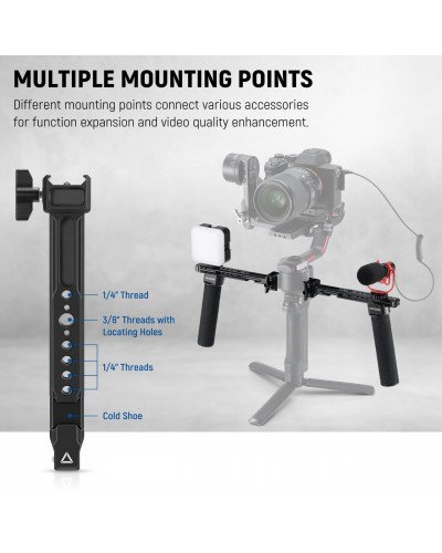 NEEWER GA006 Dual Handgrip for DJI RS4 RS4 Pro RS3 RS3 Pro RS2 RSC2 Ronin S SC Gimbal NEEWER GA006 Dual Handgrip for DJI RS4 RS4 Pro RS3 RS3 Pro RS2 RSC2 Ronin S SC Gimbal