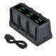 LED Display Charging Base 6-Slot Charger for NP-F970 NP-F750 NP-F550 NP-FZ100 LP-E6 EN-EL15 FNP-W235 Changeable Plate LED Display Charging Base 6-Slot Charger for NP-F970 NP-F750 NP-F550 NP-FZ100 LP-E6 EN-EL15 FNP-W235 Changeable Plate