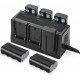 LED Display Charging Base 6-Slot Charger for NP-F970 NP-F750 NP-F550 NP-FZ100 LP-E6 EN-EL15 FNP-W235 Changeable Plate LED Display Charging Base 6-Slot Charger for NP-F970 NP-F750 NP-F550 NP-FZ100 LP-E6 EN-EL15 FNP-W235 Changeable Plate