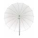 NiceFoto DEEP Transparent Umbrella Black/White BW-Ø65″(165cm)