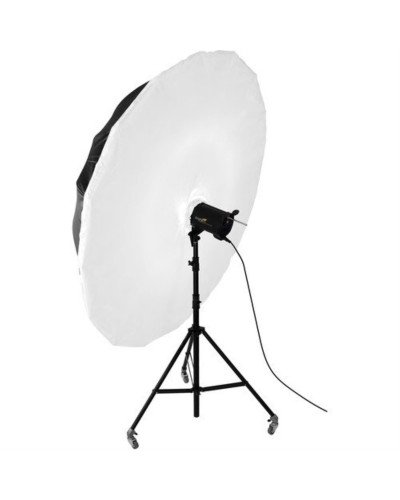 NiceFoto DEEP Transparent Umbrella Black/White BW-Ø65″(165cm)