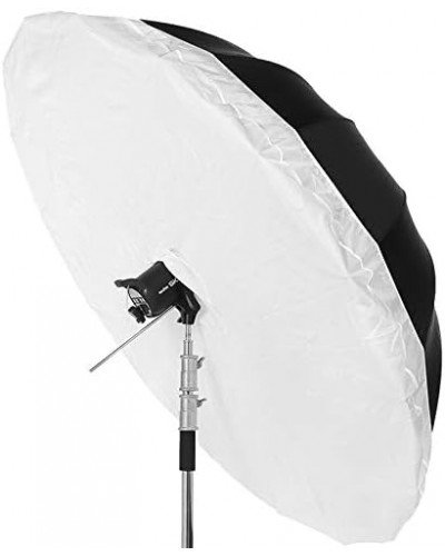 NiceFoto DEEP Transparent Umbrella Black/White BW-Ø65″(165cm)