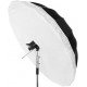 NiceFoto DEEP Transparent Umbrella Black/White BW-Ø65″(165cm)