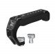 PULUZ Arri Metal Silicone Top Handle with Cold Shoe Mount for Mirrorless Camera Cage Stabilizer