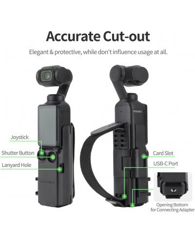 Sunnylife Hand Band & Handle for DJI OSMO Pocket 3/4 Sunnylife Hand Band & Handle for DJI OSMO Pocket 3/4