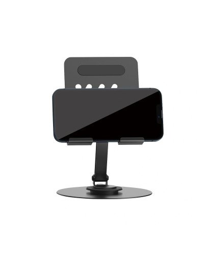 Folding Metal Rotating Tabletop Metal Bracket Multifunctional Rotating Cell Phone Holder Tablet Universal Stands