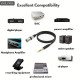 XLR Male To 6.5mm 1/4" TRS Male to XLR Male Balanced Audio Cable 2M