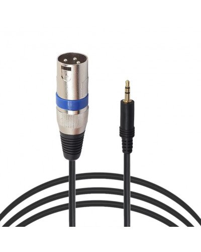 XLR Male To 3.5mm Jake Stereo Male Plug Connector Cable to Microphone XLR Audio 3Pin Jack Speaker 3M