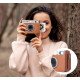 Leather Camera Case for FUJIFILM Instax Mini Evo With Shoulder Strap (Brown) Leather Camera Case for FUJIFILM Instax Mini Evo With Shoulder Strap (Brown)