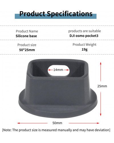 Camera Mount Stand Base for DJI OSMO Pocket 3/4 Desktop Stable Bracket