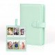Instax Mini Film Photo Book Album 108 Pockets for Fujifilm Instax Film 7/8/9/10/11/12/Evo (Mint Green)