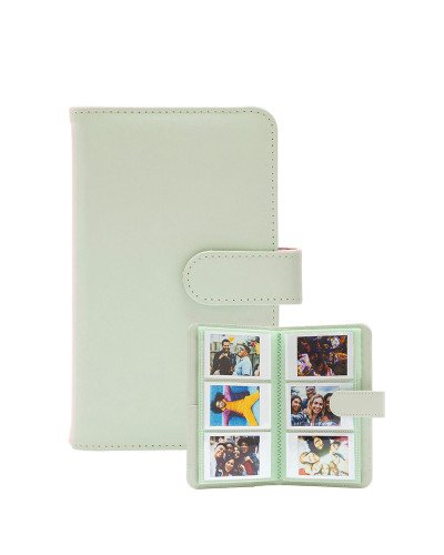 Instax Mini Film Photo Book Album 108 Pockets for Fujifilm Instax Film 7/8/9/10/11/12/Evo (Mint Green)