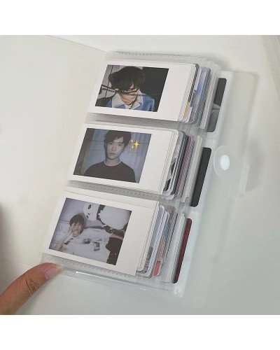 Instax Mini Film Transparent Photo Book Album 300 Pockets for Fujifilm Instax Film 7/8/9/10/11/12/Evo