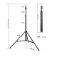 NiceFoto LR-313CII LED Ring Light with Stand NiceFoto LR-313CII LED Ring Light with Stand