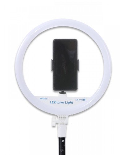 NiceFoto LR-313CII LED Ring Light with Stand NiceFoto LR-313CII LED Ring Light with Stand