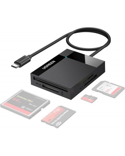 UGREEN 4in1 USB-C Card Reader For SD/TF/CF/MS Quad Card Reading