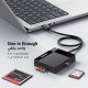 UGREEN 4in1 USB-C Card Reader For SD/TF/CF/MS Quad Card Reading UGREEN 4in1 USB-C Card Reader For SD/TF/CF/MS Quad Card Reading