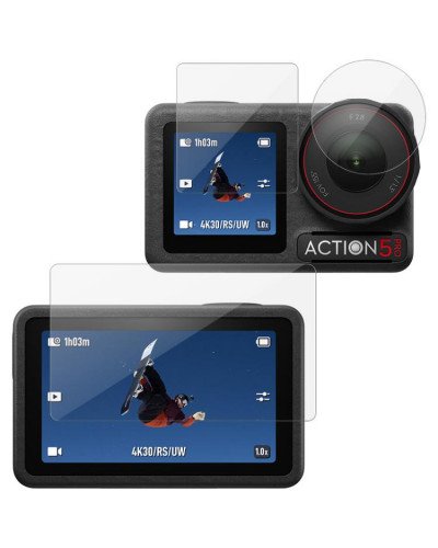 Tempered Glass LCD Screen Protector for DJI Osmo Action 5 Pro