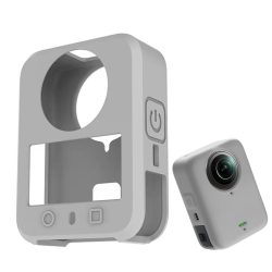 Silicone Case Anti-Scratch Shockproof Full Body For DJI Osmo 360 (Gray)