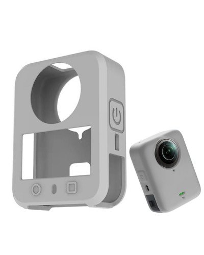 Silicone Case Anti-Scratch Shockproof Full Body For DJI Osmo 360 (Gray) Silicone Case Anti-Scratch Shockproof Full Body For DJI Osmo 360 (Gray)
