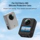 Silicone Case Anti-Scratch Shockproof Full Body For DJI Osmo 360 (Gray)