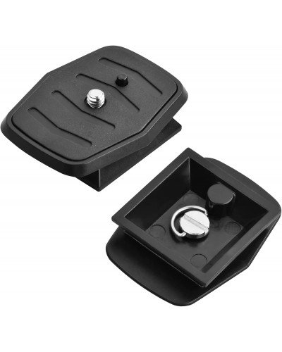 Quick Release Plate Tripod Head Made of ABS Plastic for All Cameras with 1/4 Inch Tripod Thread Quick Release Plate Tripod Head Made of ABS Plastic for All Cameras with 1/4 Inch Tripod Thread
