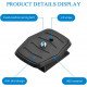 Quick Release Plate Tripod Head Made of ABS Plastic for All Cameras with 1/4 Inch Tripod Thread Quick Release Plate Tripod Head Made of ABS Plastic for All Cameras with 1/4 Inch Tripod Thread