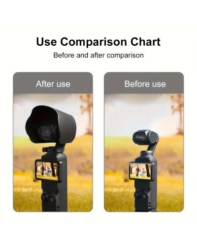 Lens Sun Hood for DJI Osmo Pocket 3