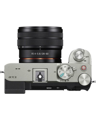 Sony a7C II Mirrorless Camera with 28-60mm Lens (Silver)