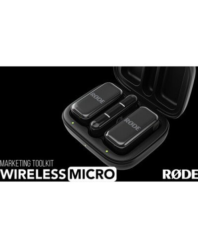RODE Wireless Micro 2-Person Ultracompact Wireless Microphone System with USB-C Connector