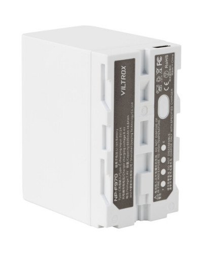 SmallRig NP-F550 F570 F750 F970 4-Channel Battery Charger with (VILTROX NP-F970 Battery 4Pc)