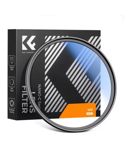 K&F Concept Nano-C UV HMC Filter 62mm K&F Concept Nano-C UV HMC Filter 62mm
